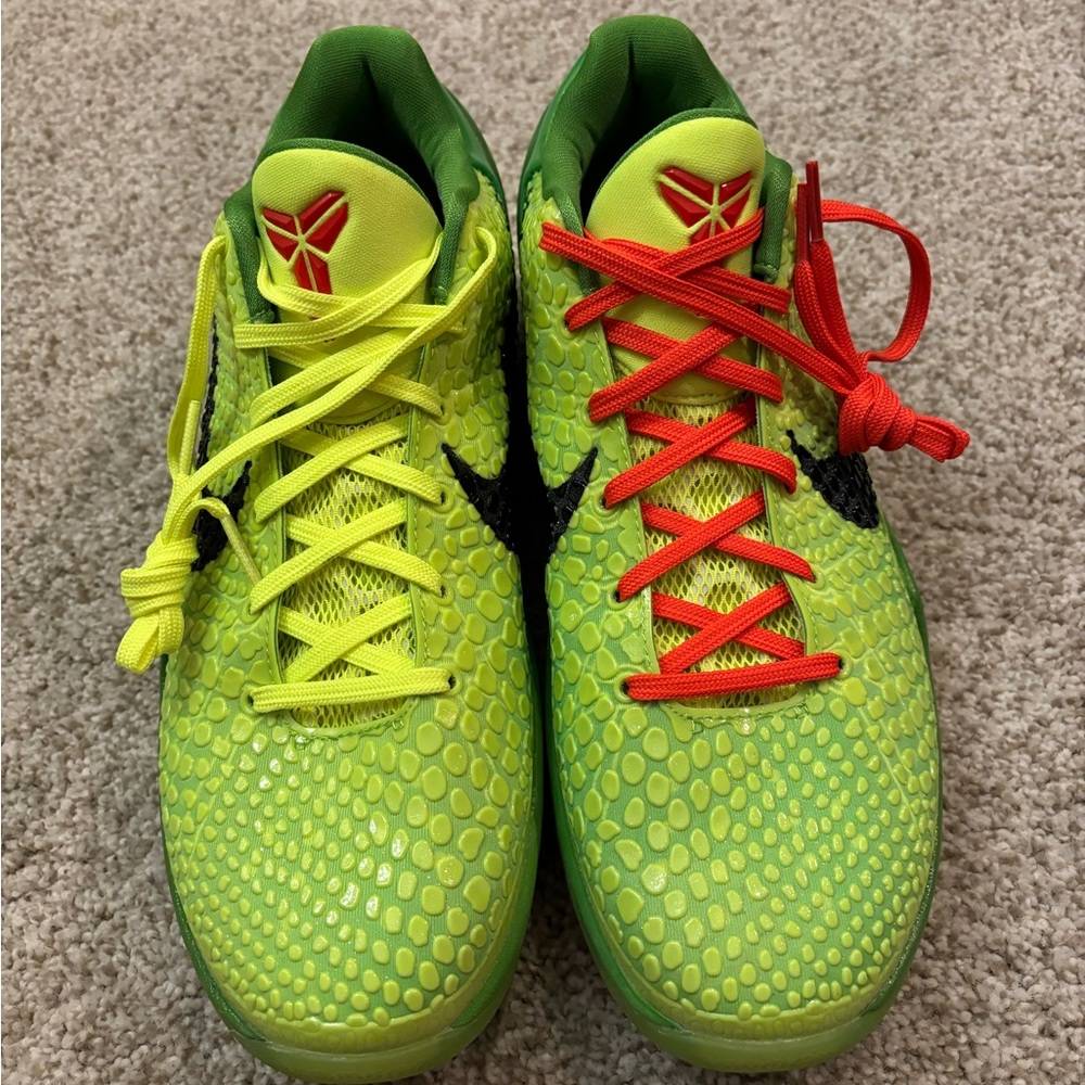 Nike Kobe 6 Protro Grinch 2020 - been worn only once, they were too small.